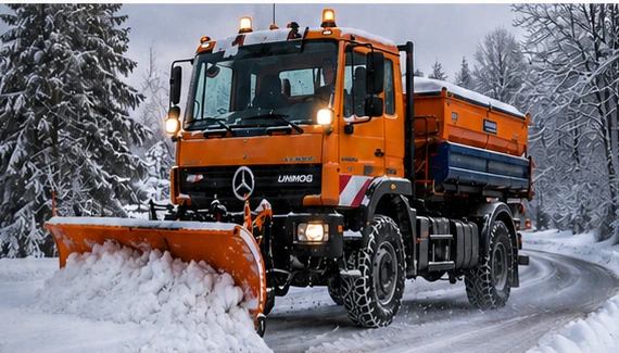 Unimog im Winterdienst